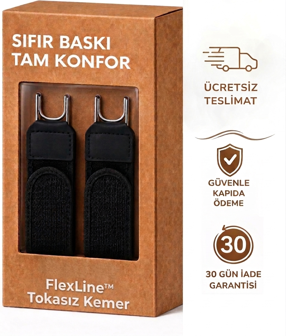 FlexLine™ Elastik Ve Esnek Kemer